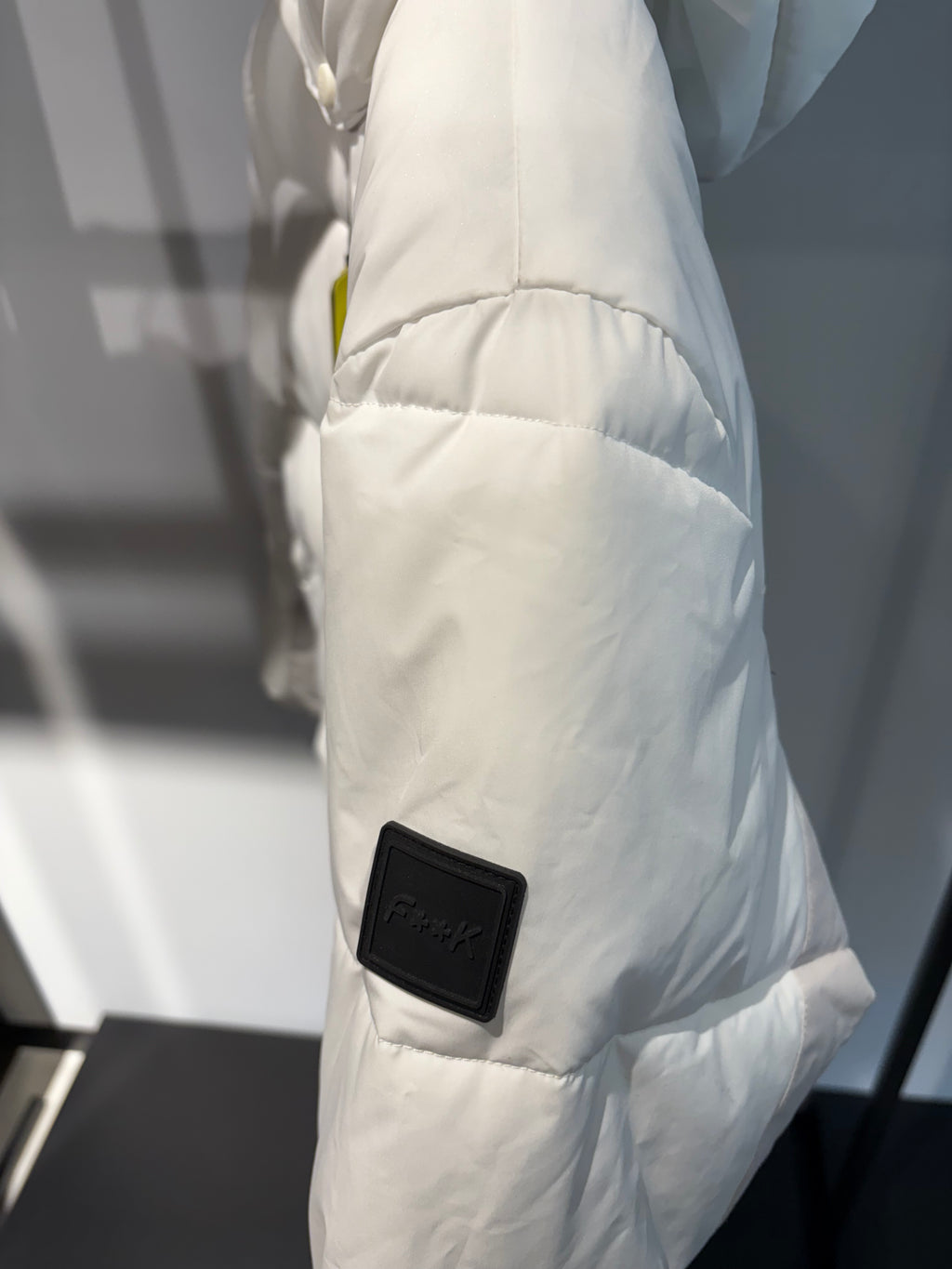 GIUBBINO F**K BIANCO